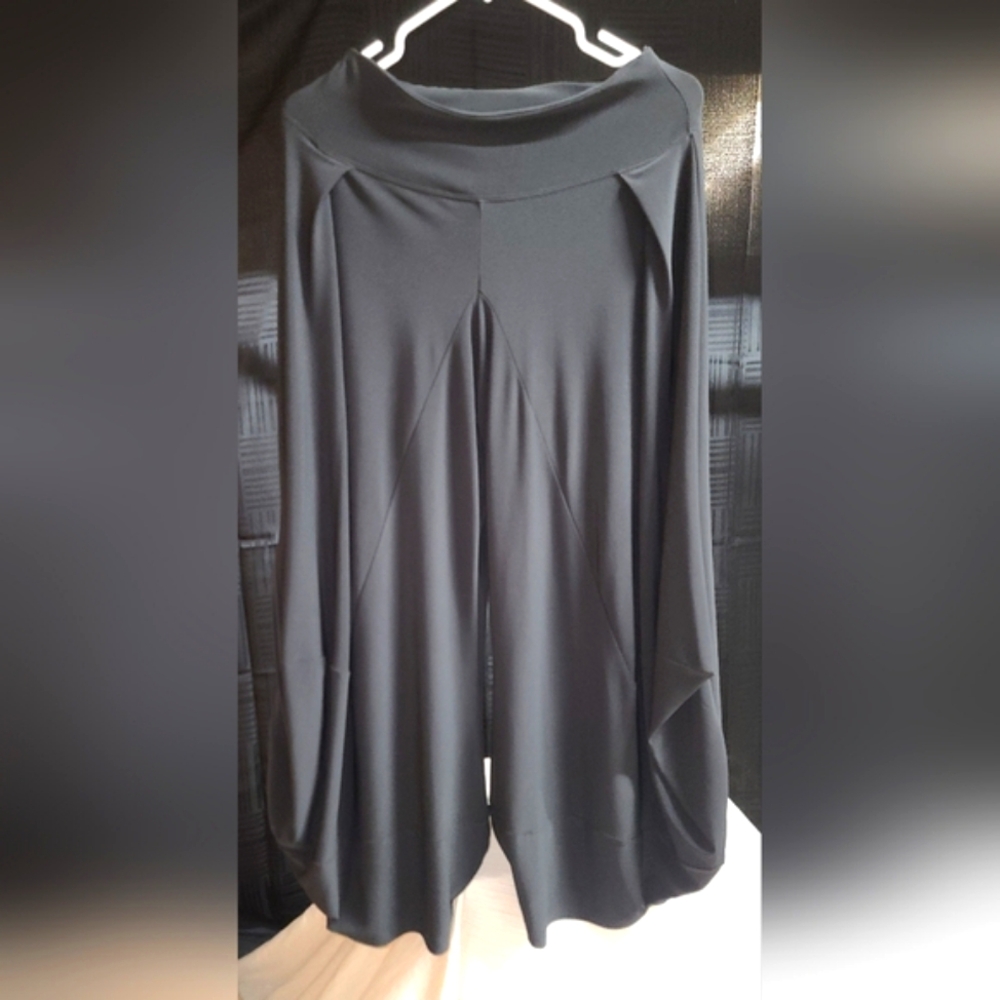 Sympli Black Garment with Intricate Stitching